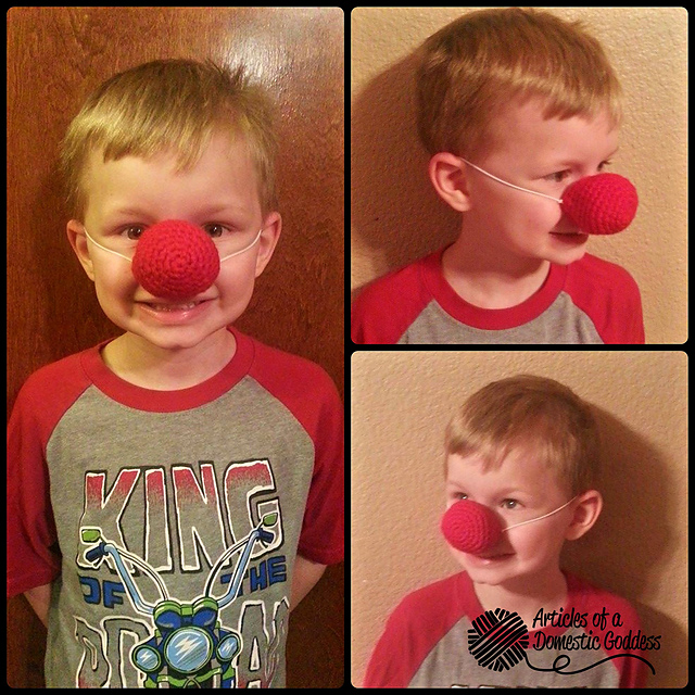 Nariz De Payaso Roja De Esponja – Smiffys, Accesorio Para Fiestas Y Disfraces, Talla única