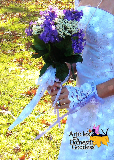 Love is in the Air Wedding Gloves/Wristlets