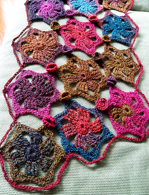Autumn Crochet Shawl