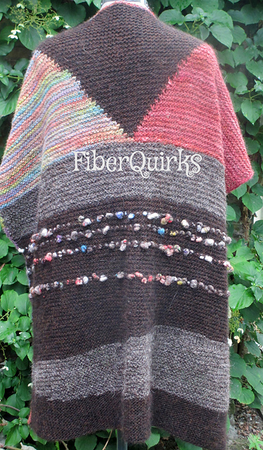 Ruana with Handspun