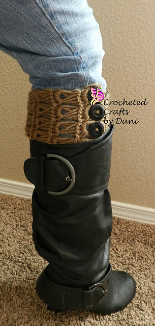 Broomstick Lace Boot Cuffs