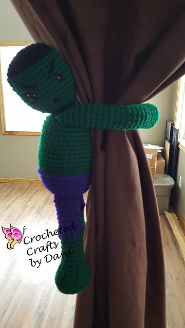 Hulk Curtain Tie Back