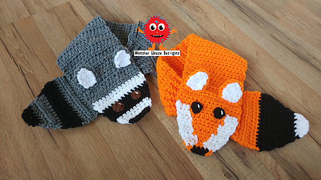 Friendly Critters Scarf
