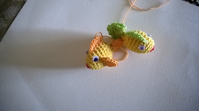 Colored fishes