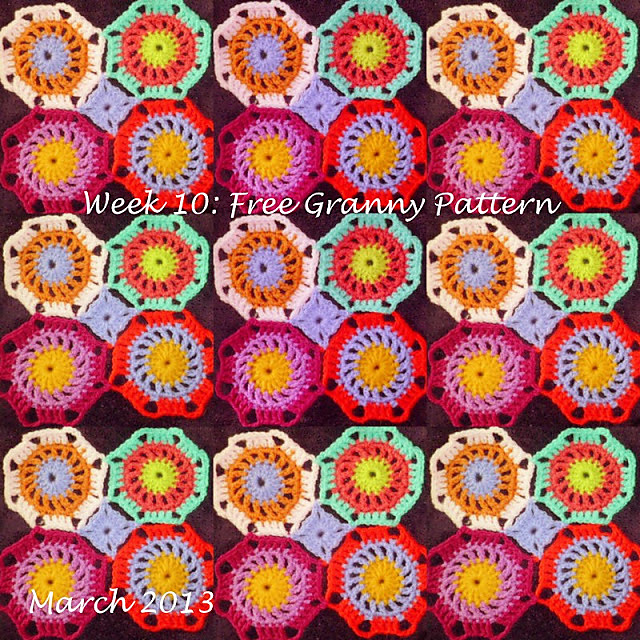Granny Octagon (with space filler)