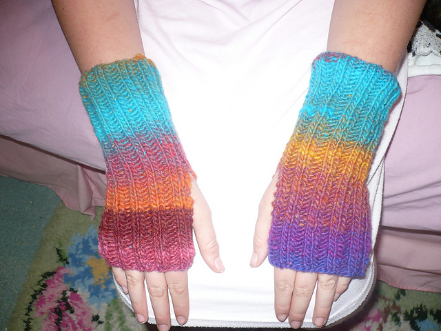Punky Brewster Wrist Warmers
