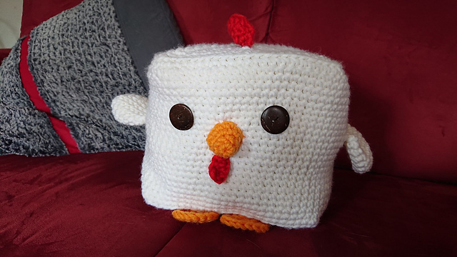 The Cock Block Pillow