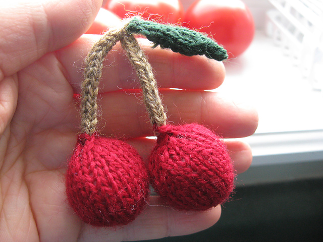 Cherries Ornament