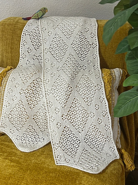 2026 Banned Books - Roses Shawlette
