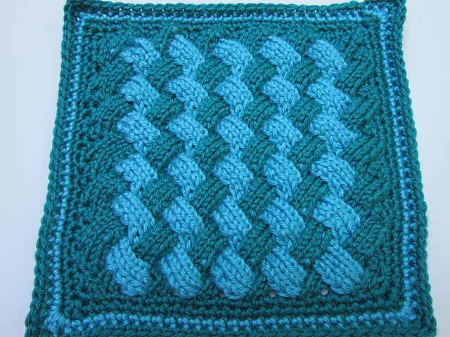 Basic Entrelac Square