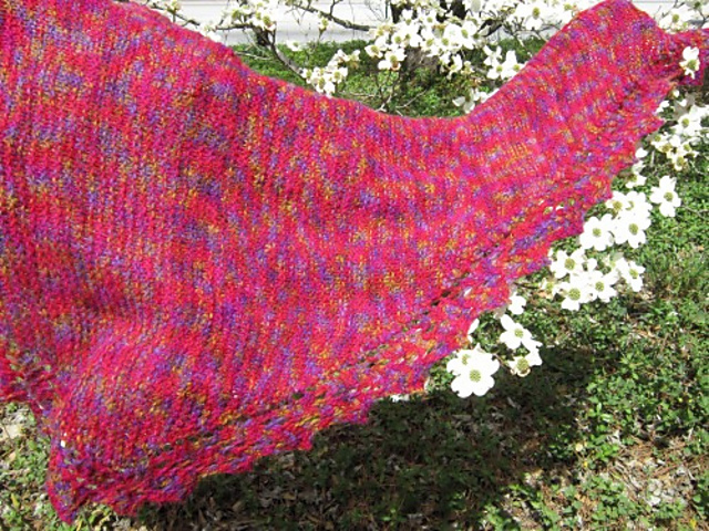 Strikingly Simple Shawl