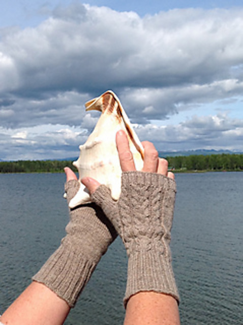 Prince of the Sea Fingerless Gloves