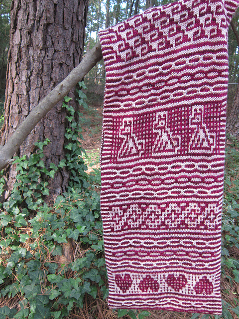 Sled Dog Love Scarf and Cowl