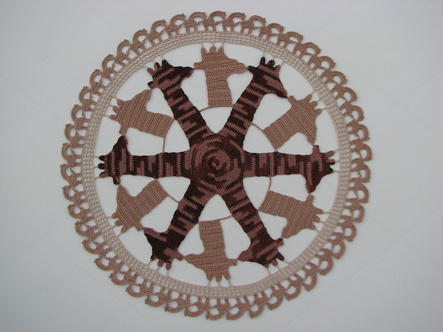 Giraffe Doily