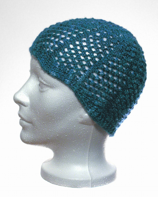 Wavy Lace Cap