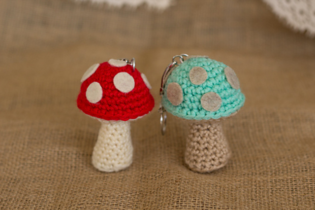 Mushrom Keychain