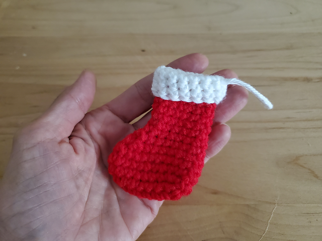Christmas Sock Ornament