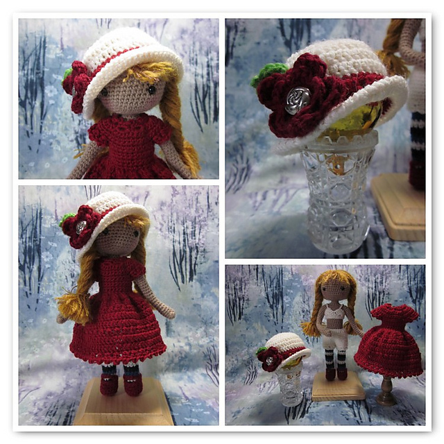 Red Dress Ensemble
