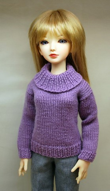 DWD Pattern #13 Easy Turtlneck Pullover