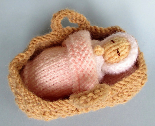 Baby in a Basket Crib