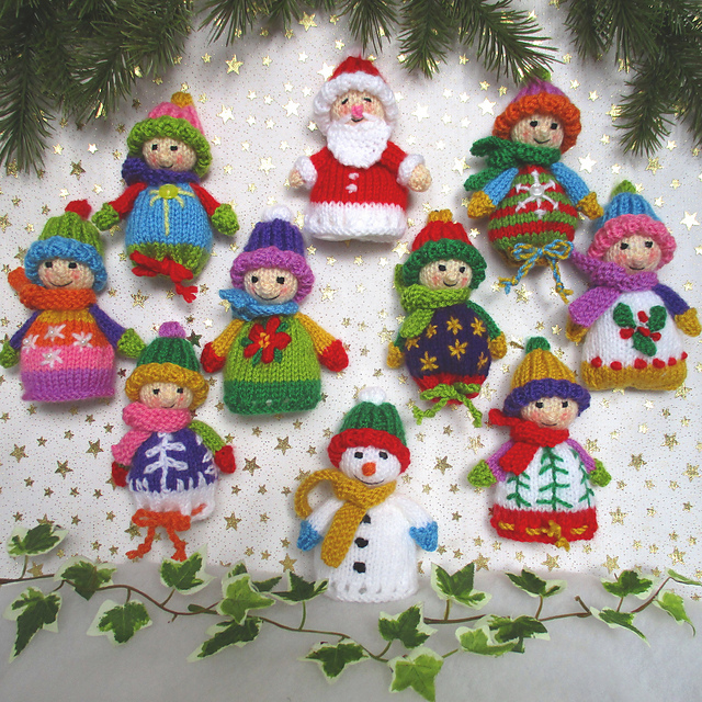 10 Christmas Favour Bags