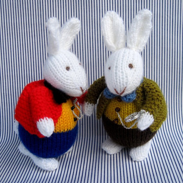 Ravelry: White Rabbit in Wonderland pattern by Wendy Phillips