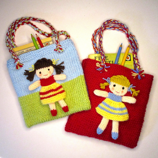 Little Doll on a Bag