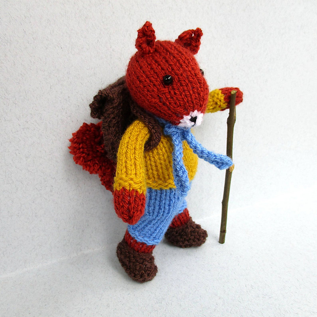 Rust the Red Squirrel Rambler