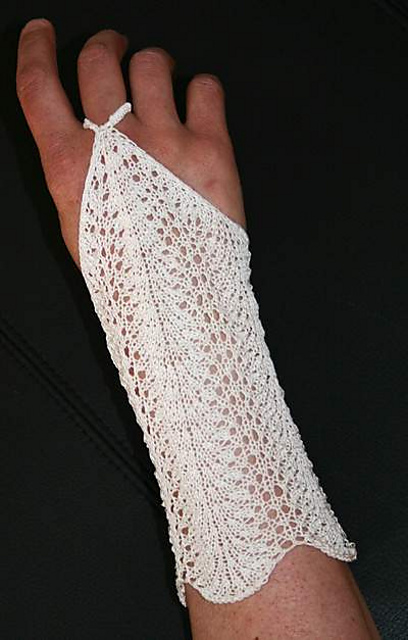 Kunststrick Armstulpen