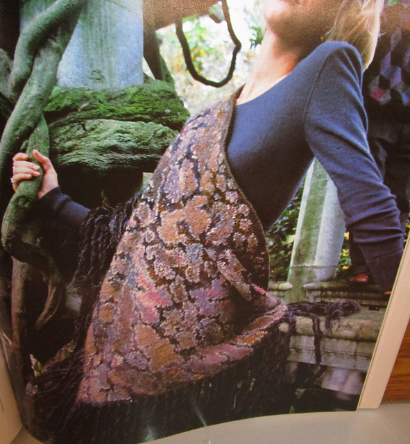Japanese Lichen Shawl
