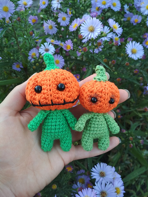 Pumpkin baby toy