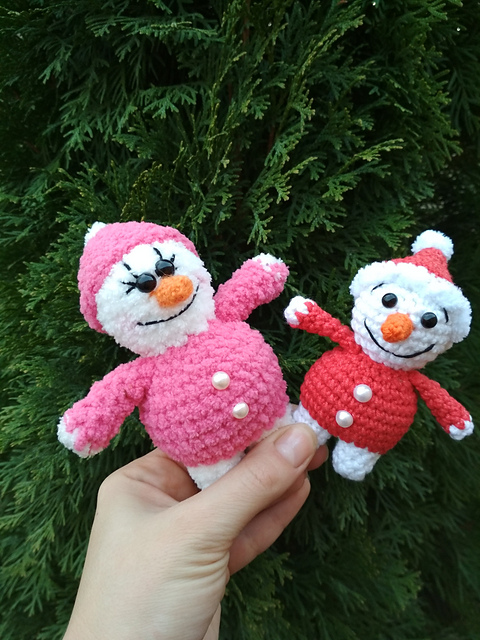 Snowman tree ornaments