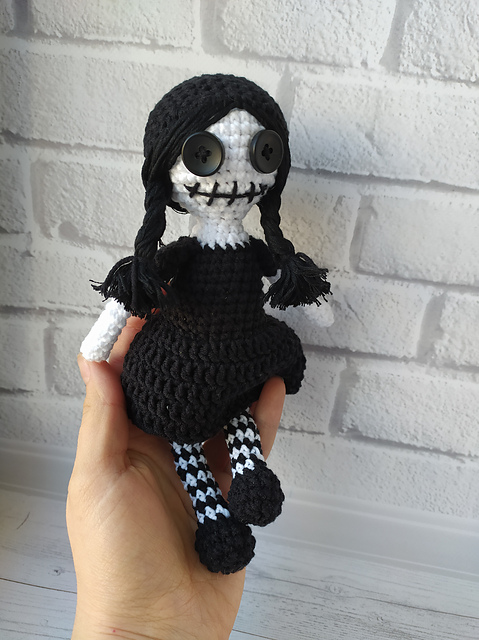 Gothic doll Wednesday