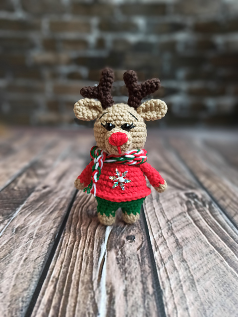 Reindeer Christmas ornament