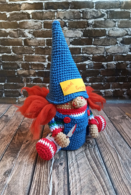 Chucky crazy doll gnome