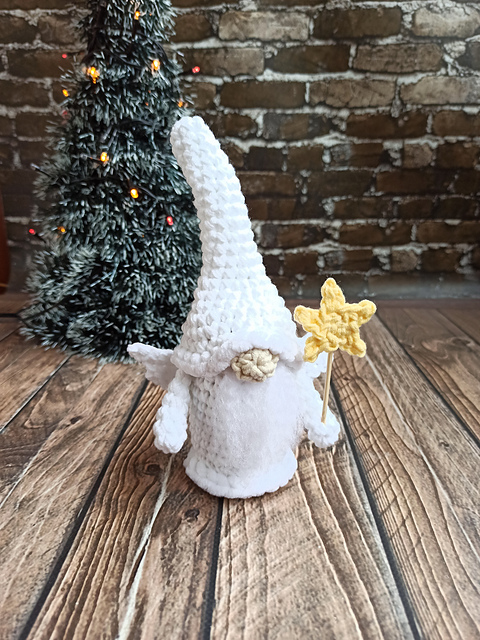 Christmas angel gnome
