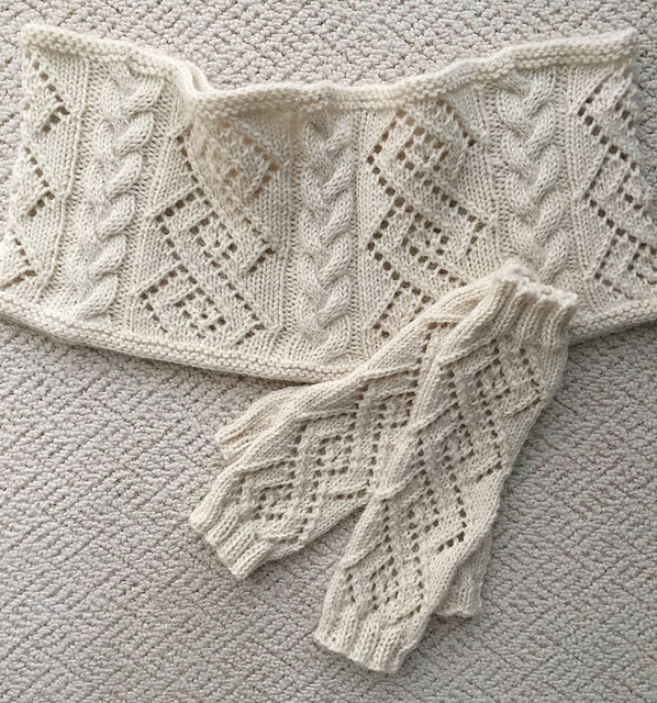 Coventry Cowls with Fingerless Mitts