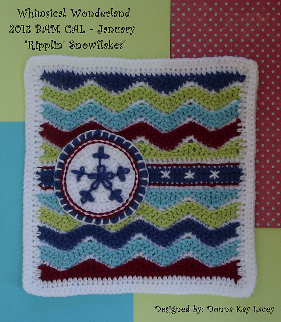 Ripplin' Snowflakes WWBAMCAL