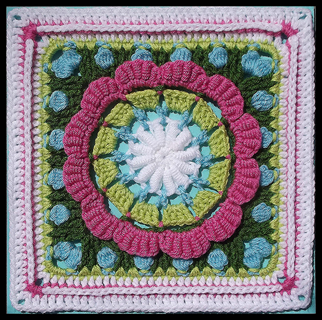 Spring Rolls - April block for WWBAMCAL