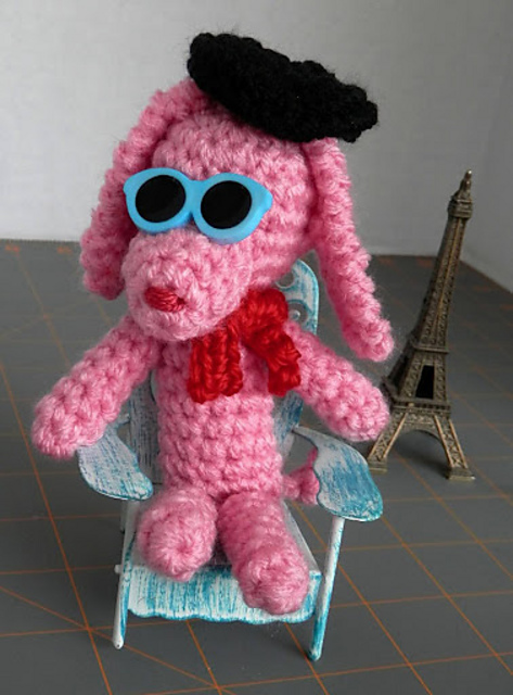 An Amigurumi in Paris