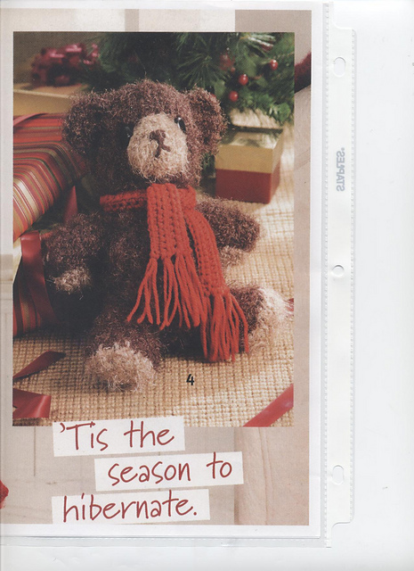 #04 Crocheted Bear 