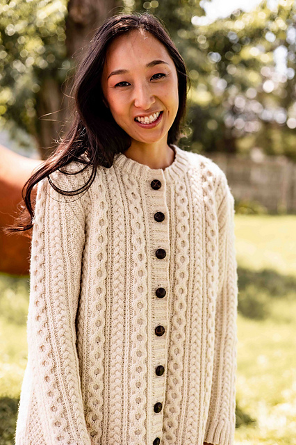 Rosalind Cabled Cardigan