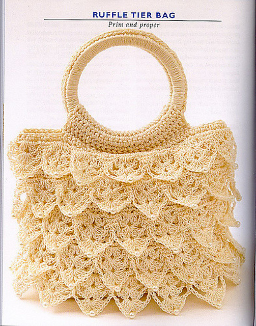 Ruffle Tier Bag