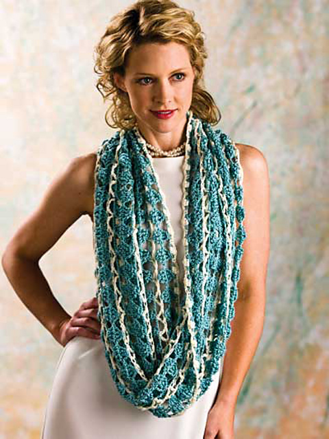 Glacial Waters Eternity Scarf