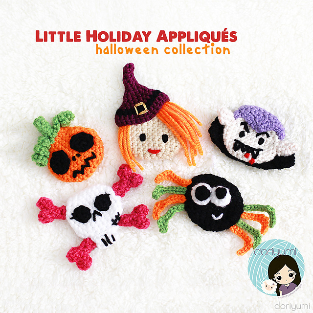 Little Holiday Appliques: Halloween