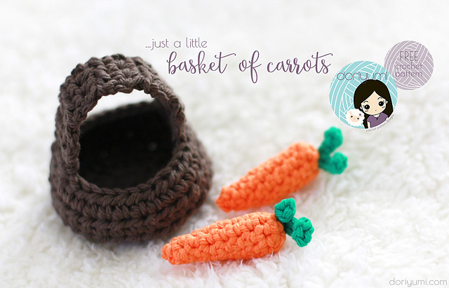 Little Basket of Carrots