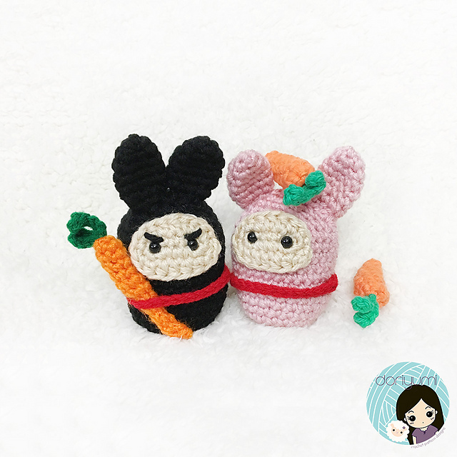 Ravelry: The Ninja Bunny pattern by Doris Yu