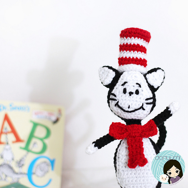 Cat in the Hat Amigurumi