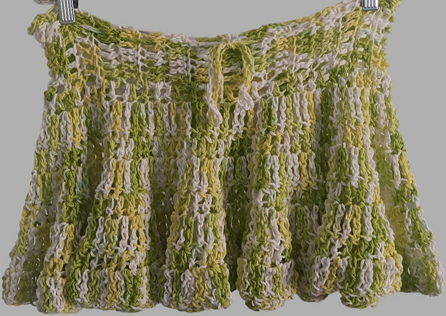 Cotton Ruffle Skirt