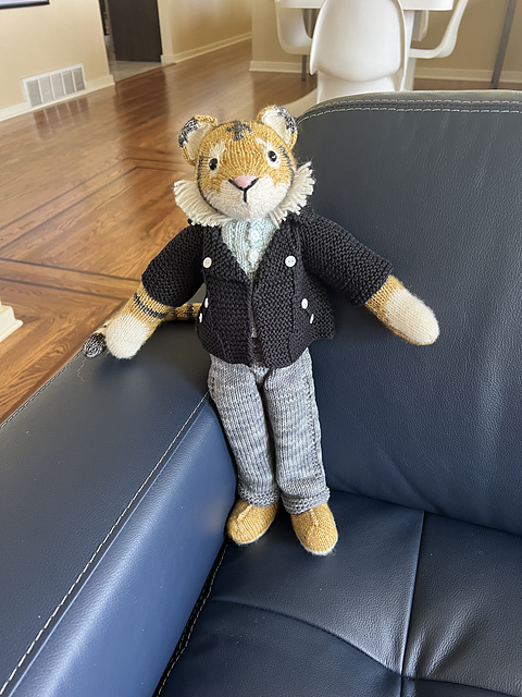 Ravelry: Sophie the Tiger pattern by Louise Crowther